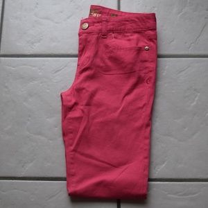 Celebrity Pink Girls Color Denim Skinny Jeans